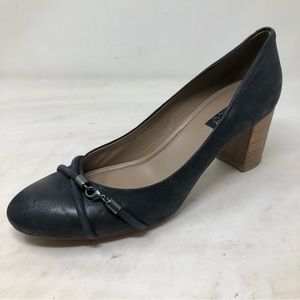 New Ecco Lobster Strap Embellished Leather Heels